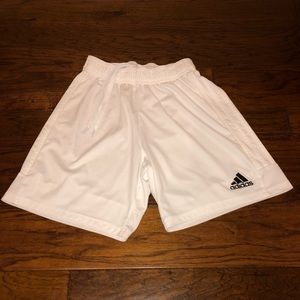 White adidas Men's Tastigo 19 Shorts